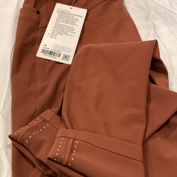 LULULEMON City Sleek Slim-Fit 5 Pocket High-Rise Pant SIZE 30 - Picture 6 of 6